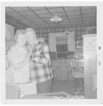 June and Swede at the "Knuckle"  1965