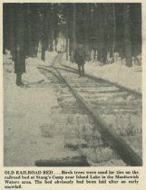 Spur tracks for Stang's Logging Camp
