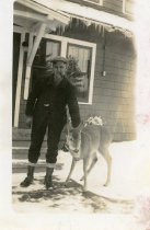 George LaPorte and pet deer