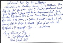 1902 - notes written on the back of the previous photo