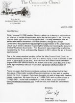 3/2008 Update on litigation