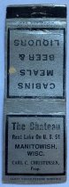 The Chateau matchbook