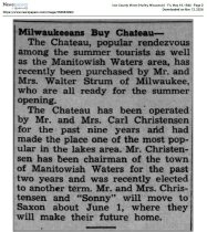 1944 Christensen sells to Strum