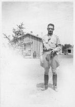 1935 Lt. Robert Ermentrout at CCC Camp Mercer
