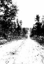 Highway 10 in Manitowish Waters area ca 1910s