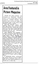 Clipping about Look magazine article