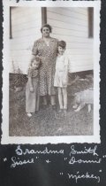 ca 1938 Jeannette "Sissie" and brother Gordon Jr. "Donny"