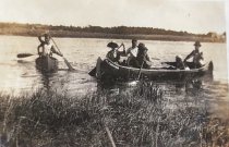 1927 Canoe trip down Manitowish & Flambeau rivers