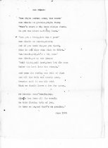 "Sez Sissie" poem page 2