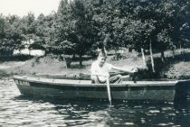 ca 1940s  One of the boats painted annually