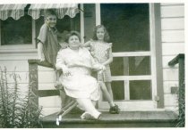 Grandma Olive with Gordon Jr. & Jeannette 1940s