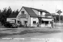 ca 1942 Hanson's Hardware built in 1936