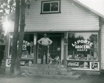 Early 1940s George LaPorte with Carlo