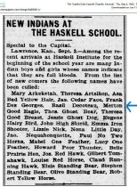 1902 DeCoteau at Indian school in Kansas