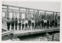 Constructing the mill in Winchester