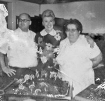 Muskie caught by Lee, prepared at Little Bohemia