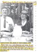 Charles and Jessie at Rest Camp