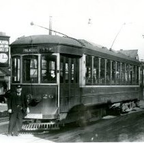 TRANSPORTATION / TROLLEY CAR # 26