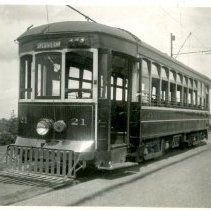 TRANSPORTATION / TROLLEY CAR #21