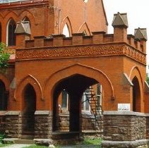 Bellona, Presby. Church, Portico