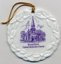 Brown Street United Methodist Church Ornament