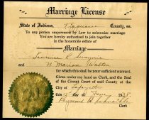 Marriage License