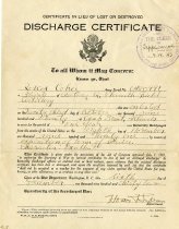 Discharge Certificate R. Cohee