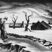 Thomas Hart Benton, Flood, 1937