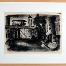 "L" Station in Chicago