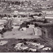 WC Buildings, WC Schools, Walnut Creek Grammar School, Central School, Aerial