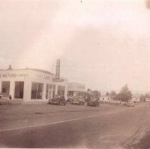 Street Views, Mt. Diablo Boulevard, WC Businesses, Lucas Motors, De Soto Car Dealership, Transportation