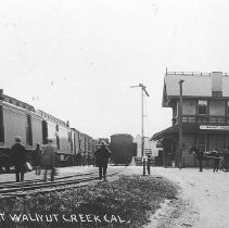 Trains, WC Buildings, Southern Pacific Depot