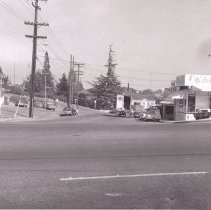 Transportation, Street Views, WC Businesses, Mt. Diablo Blvd., Bonanza St., Regal, Mr. Victor Hair Salon, Engle Realty & Investment Co., Payless Cleaners, Diablo Printing