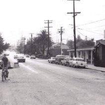 Transportation, Street Views, Bonanza St., California Blvd., WC Businesses, George W. Polley State Farm Insurance, Beauty Salon, Beneficial Finance Loans