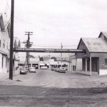 Street Views, California Blvd., Civic Dr., Trinity Ave., WC Buildings, Businesses, Associations, Walnut Growers Association, Walnut Processing Plant, Transportation