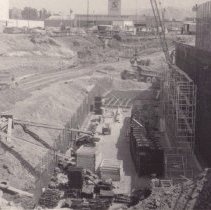 The Walnut Creek, Floods, Street Views, Safeway, Capwell's, Crocker Anglo National Bank