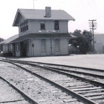 WC Buildings, Walnut Creek Train Station, Trains, Southern Pacific