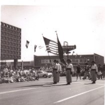Walnut Festival, Street Views, WC Businesses, J.C. Penny's, Sears, Broadway Plaza