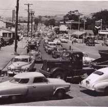 Street Views, Mt. Diablo Blvd., N. Main St., Transportation, Safeway, El Adobe, Mobil Oil, Standard Stations Inc., McClain Used Cars