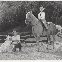 Betsy Fitzgerald Rahn on horse