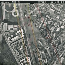 Aerial, Street Views, WC Buildings, Businesses, Trains, Schools, Southern Pacific Railroad, Las Lomas High School, Broadway Plaza