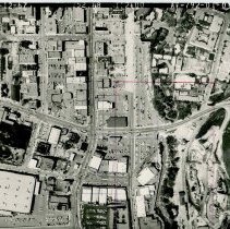 Aerial, Street Views, WC Buildings, Businesses, Main St., Locust St., Mt. Diablo Blvd., Simon's Hardware, Broadway Plaza, Lucky's Market