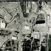 Aerial, Street Views, WC Buildings, Businesses, Main St., Newell Ave., Emile Villa's, Kaiser Hospital, Home Savings and Loan, Capwell's, I. Magnin's, Navelet's
