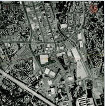 Aerial, Street Views, WC Buildings, Businesses, Schools, Las Lomas High School, Capwell's, Broadway Plaza, Main St., California Blvd., Mt. Diablo Blvd., Olympic Blvd., Bonanza St., Simon's Hardware