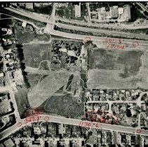 Aerial, Street Views, WC Buildings, Businesses, Transportation, WC Churches, BART, Oakland Blvd., Lacassie Ave. Presbyterian Church