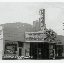 Street Views, WC Buildings, Businesses, Transportation, Main St., Ygnacio Ave., Civic Dr., El Rey Theatre, El Rey Cleaners, El Rey Market, El Rey Fountain Lunch