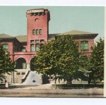 Alameda City Hall, postcard