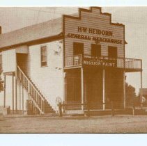 Mainstreet Knightsen, California Postcard