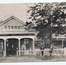 Home Mutual Insurance Company Store and Lafayette Post Office Postcard