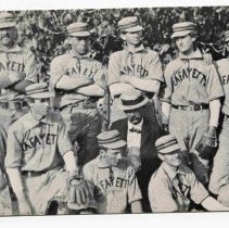 Lafayette Baseball Team Postcard